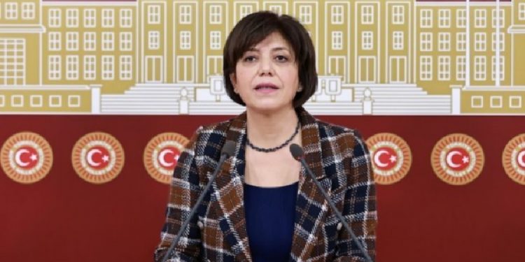 Meral Danış, İstiklal’de polisin yasakladığı Kürtçe şarkıyı Meclis’te okudu