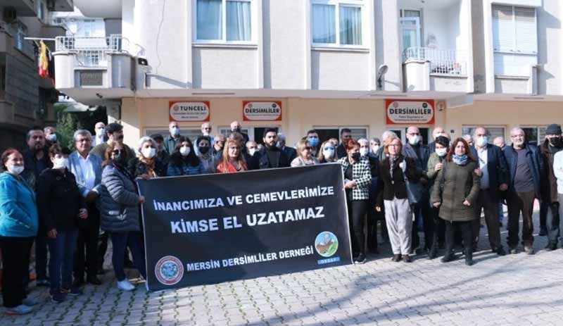 Mersin Dersimliler Derneği’nden Cemevi saldırısına tepki