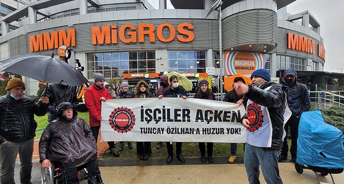 Migros’un Esenyurt deposunda direnen 250 işçinin işine son verildi!