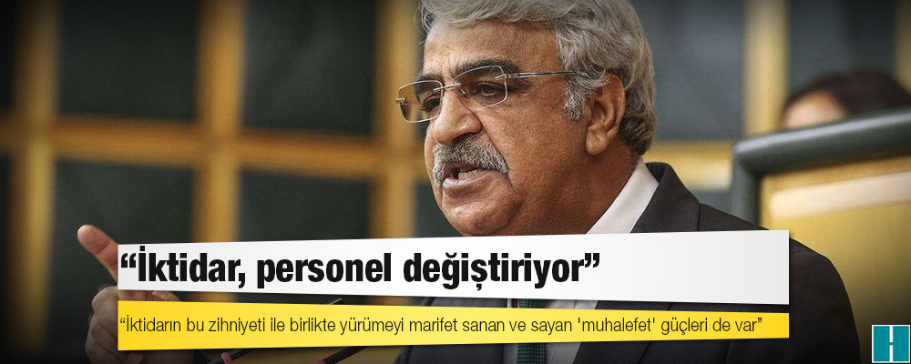 Mithat Sancar'dan İyi Parti'ye: 'Yargı her alanda iktidarın sopasıdır' diyen bir parti, iş HDP'ye gelince adil yargıdan söz ediyor