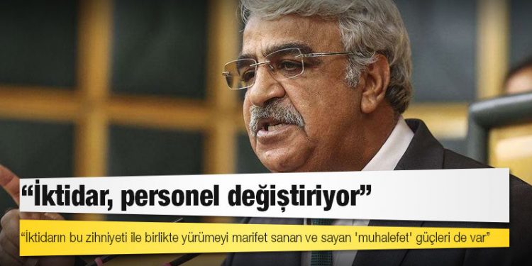 Mithat Sancar'dan İyi Parti'ye: 'Yargı her alanda iktidarın sopasıdır' diyen bir parti, iş HDP'ye gelince adil yargıdan söz ediyor