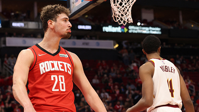 NBA'de Türk derbisinde kazanan Alperen Şengünlü Houston Rockets