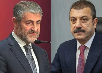 Nebati ile Kavcıoğlu'nun 'k&uuml;s' olduğuna dair bir iddia daha