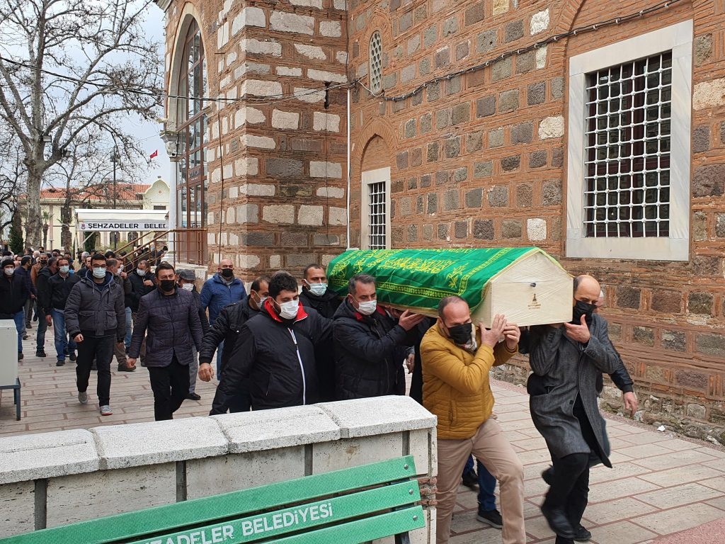 Nusret Muğla’nın cenazesi Manisa’da toprağa verildi