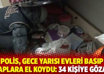 Polis, gece yarısı evleri basıp kitaplara el koydu: 34 kişiye g&ouml;zaltı