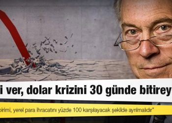 Prof. Dr. Steve Hanke: Tek reçete bende; Erdoğan yetki versin, krizi 30 günde bitireyim