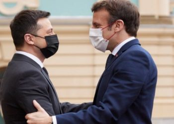 Putin'den sonra Zelenskiy ile görüşen Macron: Güvence aldım