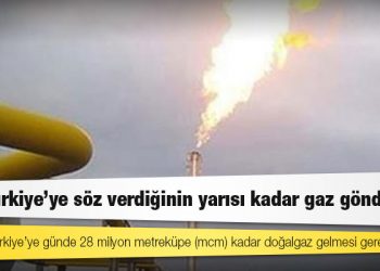Reuters: İran, Türkiye’ye söz verdiğinin yarısı kadar gaz gönderiyor