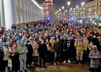 Rusya’da savaş karşıtı protestolar