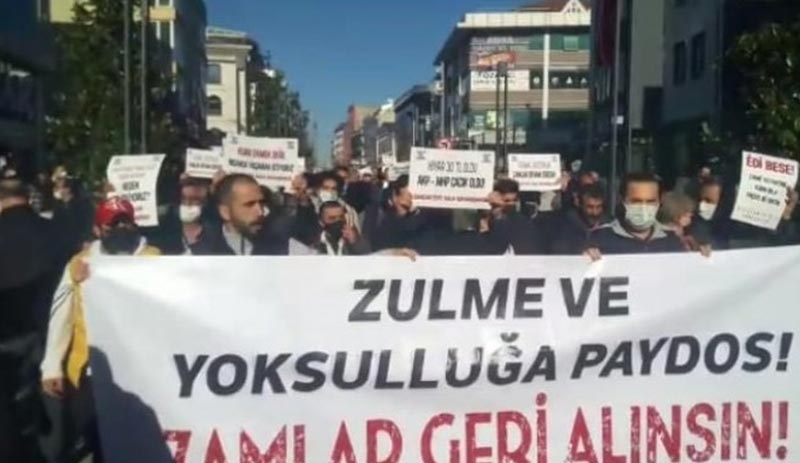 Sancaktepe’de zam protestosu: Bıçak kemiğe dayandı