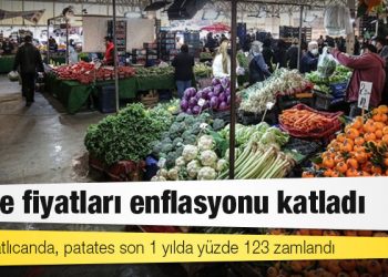 Sebze fiyatları enflasyonu katladı: Rekor patlıcanda, patates son 1 yılda yüzde 123 zamlandı