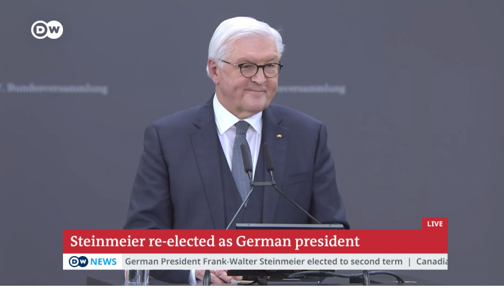 Steinmeier yeniden Almanya Cumhurbaşkanı