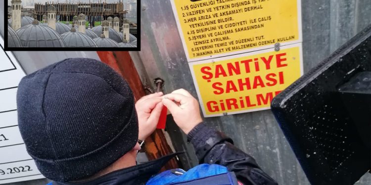 Süre doldu; İBB, İlim Yayma Vakfı’nın inşaatını mühürledi