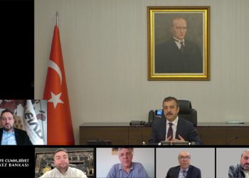 TCMB Başkanı Kavcıoğlu 'YUVAM' hesapları kapsamında MÜSİAD ile görüştü