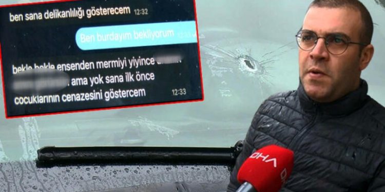 Tehdit mesajları alan kişiye Avcılar'da silahlı saldırı