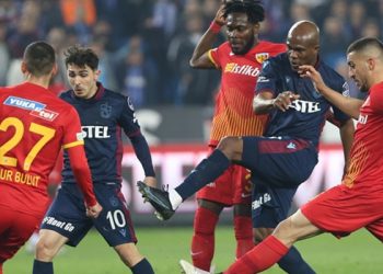 Trabzonspor, Yukatel Kayserispor'u 3-2 yendi