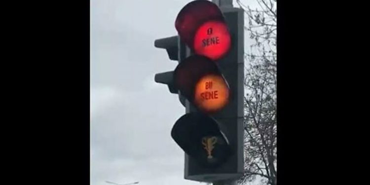 Trabzonspor'da şampiyonluk heyecanı trafik ışıklarında: 'O Sene, Bu Sene'