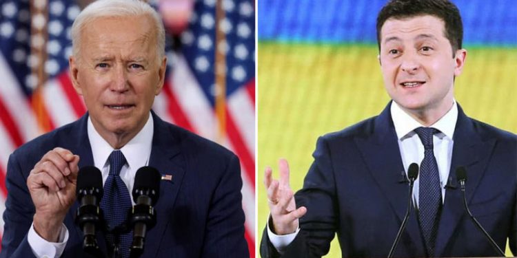 Ukrayna Devlet Başkanı Zelenski, ABD Başkanı Biden'ı Kiev'e davet etti