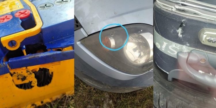 Ukrayna'yı terketmeye çalışan Türkiyeli öğrencilerin aracına saldırı