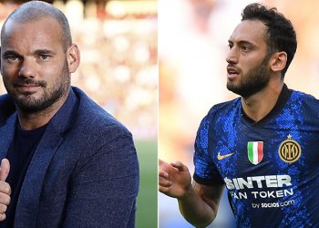 Wesley Sneijder'den Hakan Çalhanoğlu'na övgü