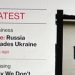 Yaklaşık 30 dakika yayında kaldı: Bloomberg, yanlışlıkla 'Rusya'nın Ukrayna'yı işgal ettiğini' yazdı