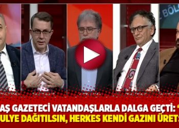 Yandaş gazeteci vatandaşlarla dalga ge&ccedil;ti: &lsquo;Kuru fasulye dağıtılsın, herkes kendi gazını &uuml;retsin&rsquo;