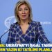 Zaharova: Ukrayna'yı işgal tarihlerimizi önceden yazın ki tatilimi planlayayım