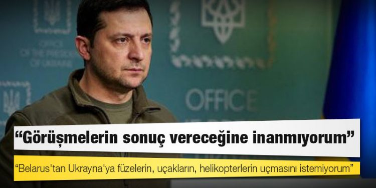 Zelenskiy: Görüşmelerin sonuç vereceğine inanmıyorum