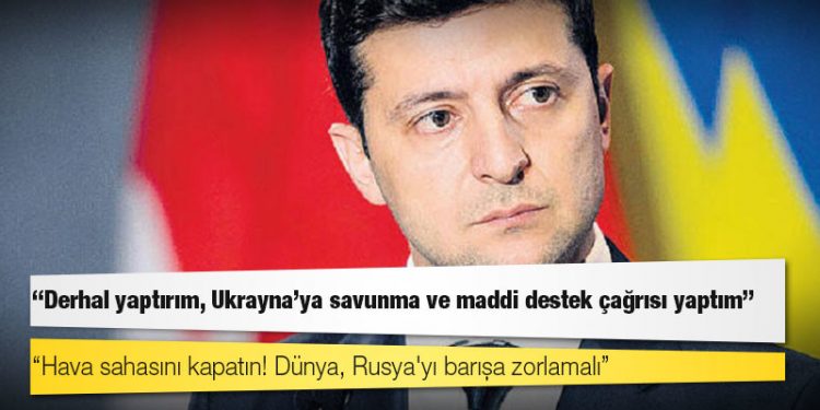 Zelenskiy, konuştuğu dünya liderlerini açıkladı; "Derhal yaptırım, Ukrayna'ya savunma ve maddi destek çağrısı yaptım"