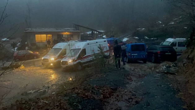 Zonguldak'ta kaçak maden ocağında göçük