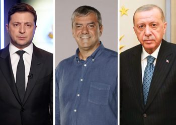 Özdil ‘komedyendi’ diye Zelenski’yi eleştirdi; Erdoğan’ın bıyığı ile alay ettiğini hatırlattı