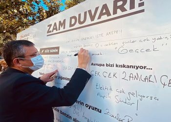 Özgür Özel ‘zam duvarına’ yazdı: Ampul sönecek, acılar geççek