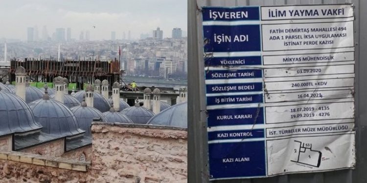 İBB'nin İlim Yayma Vakfı'na ait bina için verdiği süre yarın doluyor