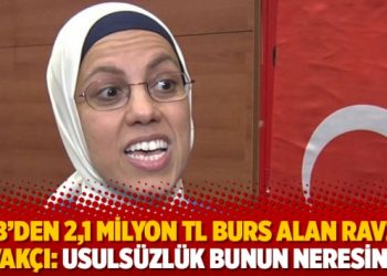 İBB’den 2,1 milyon TL burs alan Ravza Kavakçı: Usulsüzlük bunun neresinde?