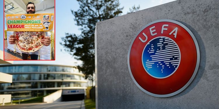 "Şampiyonlar Ligi pizzası" mahkemelik oldu; UEFA, telif hakkı davası açtı