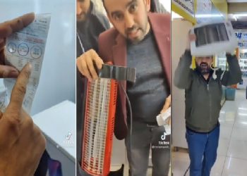 Şanlıurfa’da esnaf AKP iktidarına elektrik sobası fırlattı