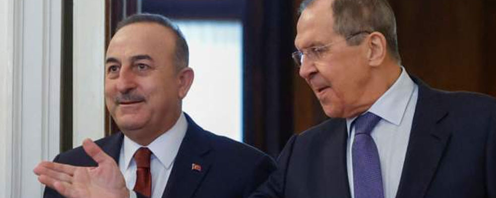 Çavuşoğlu Moskova'da Lavrov ile bir araya geldi