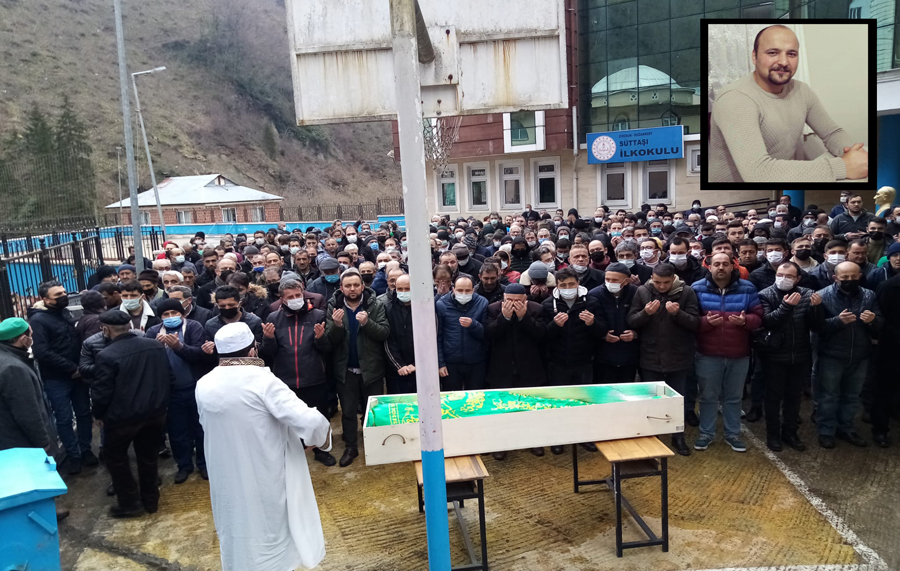 İhraç öğretmenin tabutu musalla taşı yerine sıraya kondu! Ders verdiği okulda cenaze namazı kılındı