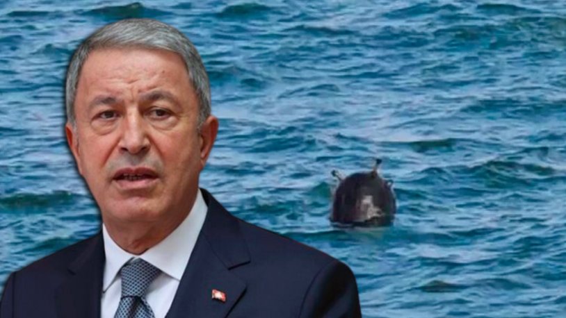 İstanbul Boğazı'nda 'mayın' alarmı: Hulusi Akar'dan açıklama