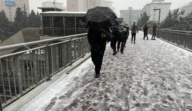 İstanbul'da kar yağışı için tarih verildi