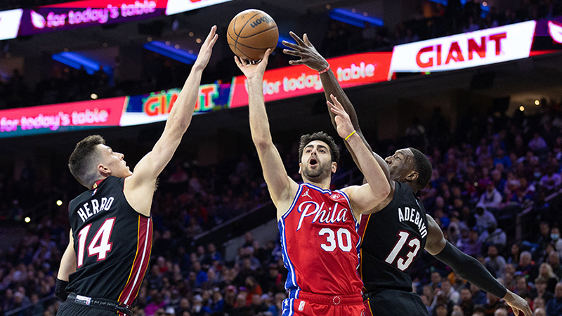 Philadelphia 76ers'ta Furkan Korkmaz'dan galibiyete 18 sayı