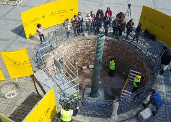 2 bin 500 yıllık yılanlı sütun restore ediliyor; İstanbul'daki en önemli tunç eser