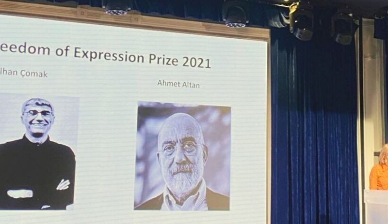 2021 İfade Özgürlüğü Ödülü, İlhan Sami Çomak ile Ahmet Altan'a verildi