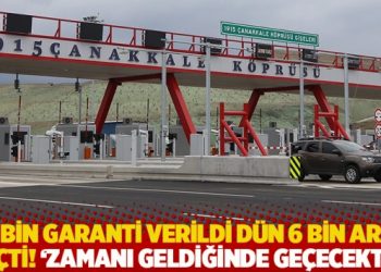 45 bin garanti verildi d&uuml;n 6 bin ara&ccedil; ge&ccedil;ti! 'Zamanı geldiğinde ge&ccedil;ecektir'