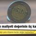 50 kuruşun maliyeti değerinin üç katına çıktı