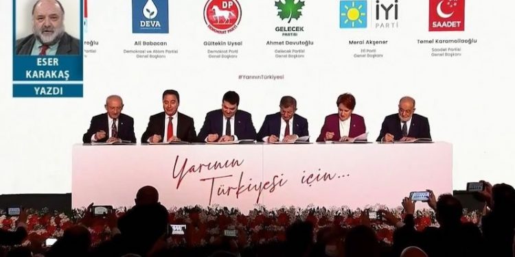 6 partinin mutabakat metni