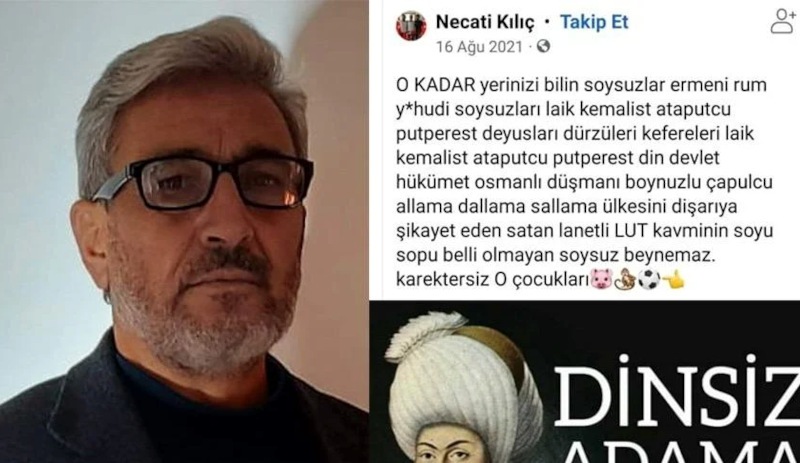 AKP'li din dersi öğretmeninden laiklere ve Kemalistlere küfürlü hakaret