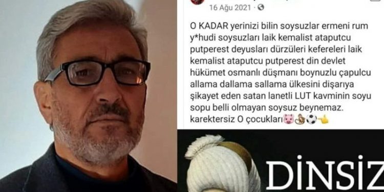 AKP'li din dersi öğretmeninden laiklere ve Kemalistlere küfürlü hakaret