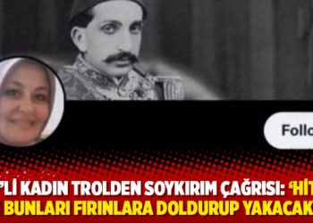 AKP&rsquo;li kadın trolden soykırım &ccedil;ağrısı: &lsquo;Hitler gibi bunları fırınlara doldurup yakacaksın&rsquo;