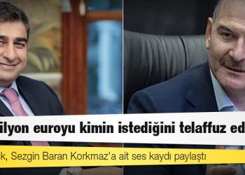Ahmet Şık, Sezgin Baran Korkmaz'a ait ses kaydı paylaştı: '10 milyon euroyu kimin istediğini telaffuz ediyor'